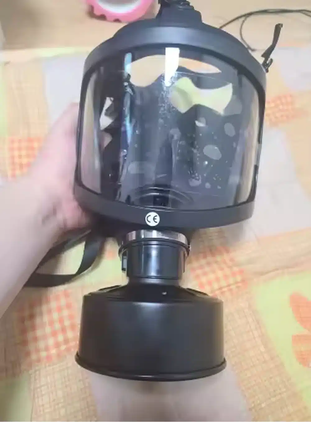 Adom Masks WearOdci Military-Grade Gas Mask – 99.97% Filtration Protection